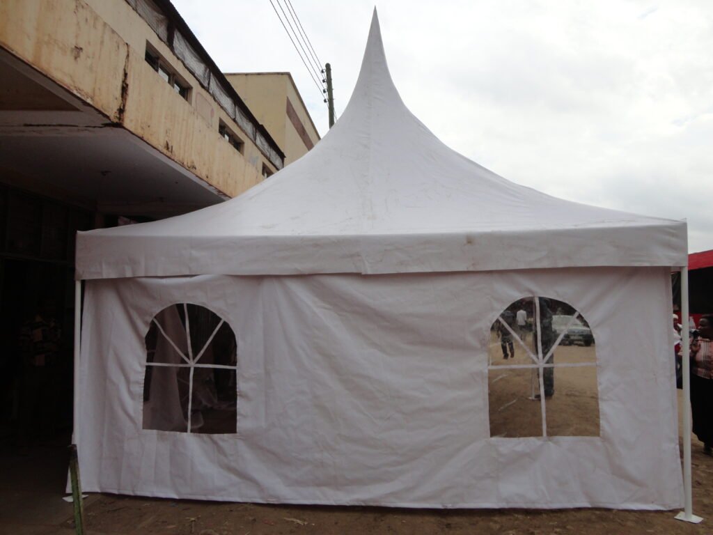 functional tent siding